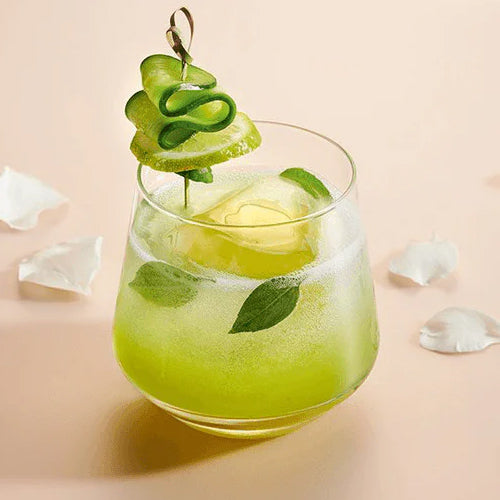 Basilikum-Holunderblüten Cocktail