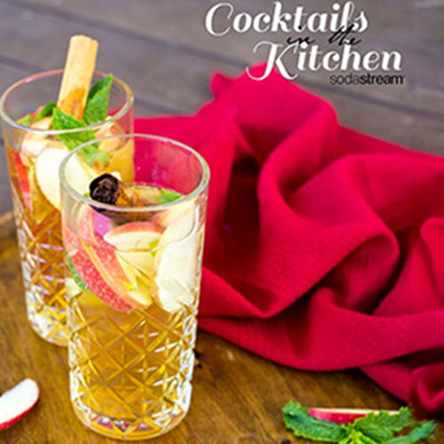 Zimtiger Apfelwein-Cocktail