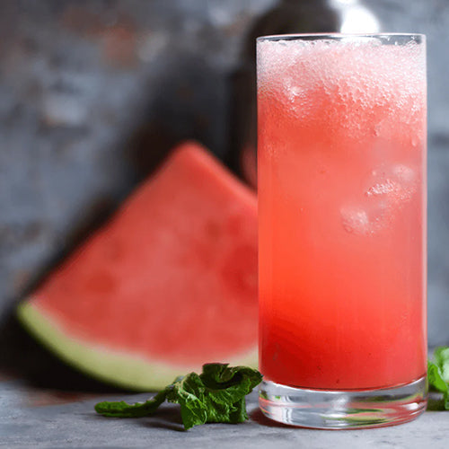 Alkoholfreier Wassermelonen Cocktail