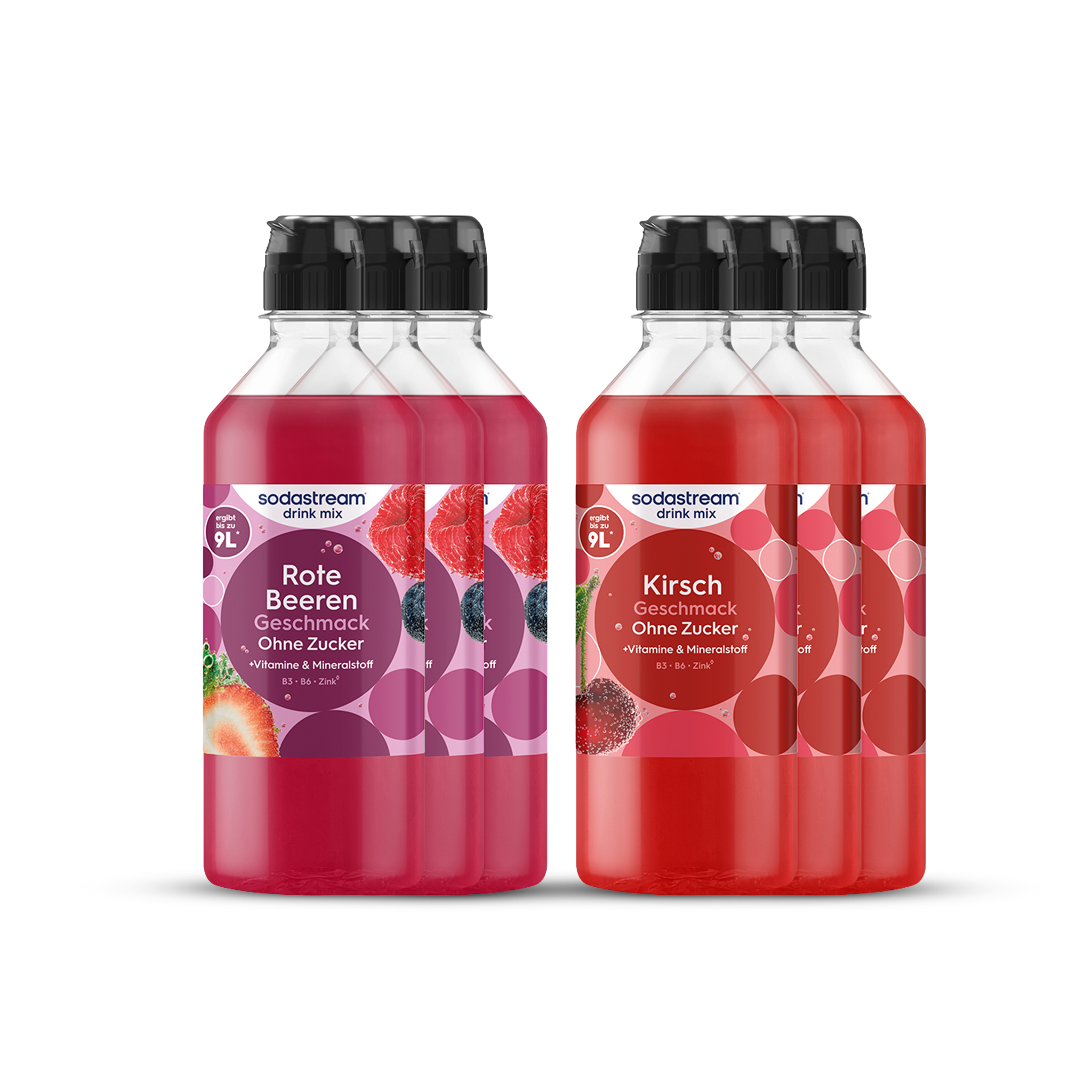 Frucht Sirup drink mix 440 ml, 6er-Pack sodastream