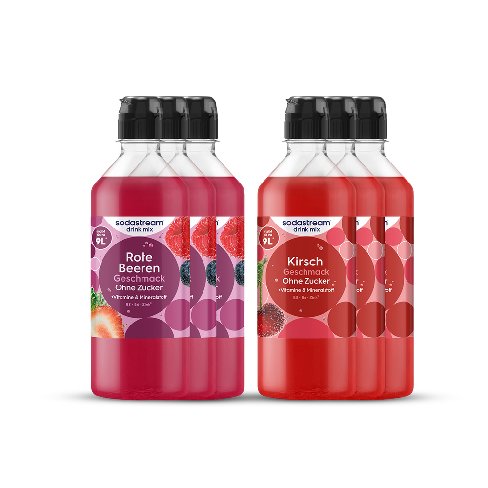 Frucht Sirup drink mix 440 ml, 6er-Pack