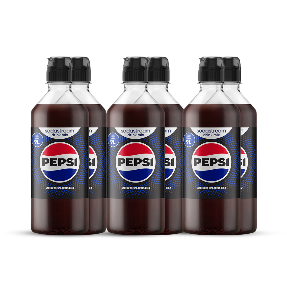 Pepsi Zero Zucker Sirup drink mix 440 ml, 6er-Pack
