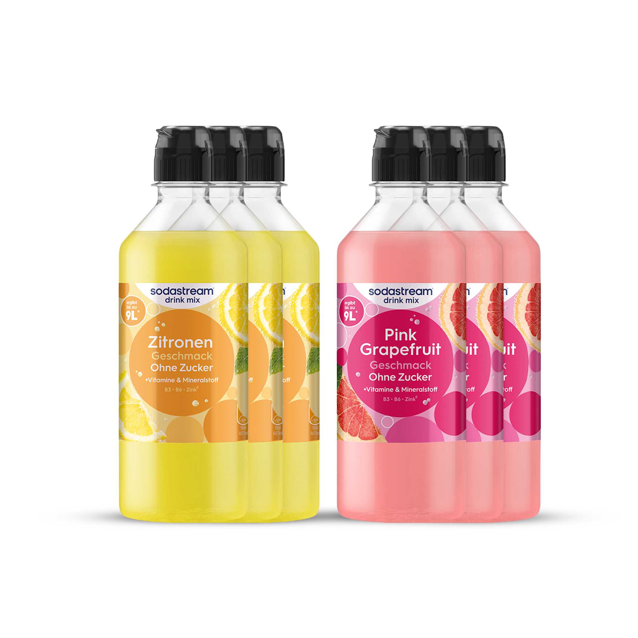 Zitrus Sirup drink mix 440 ml, 6er-Pack sodastream