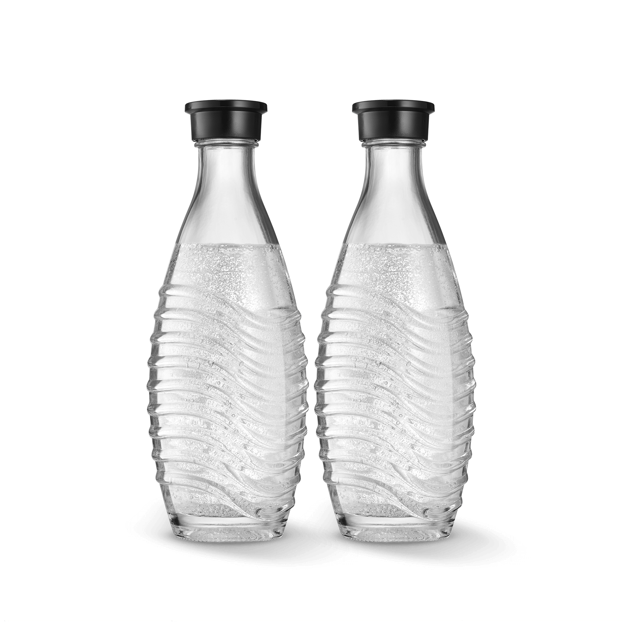 Glaskaraffe 0,7L, 2er-Pack sodastream