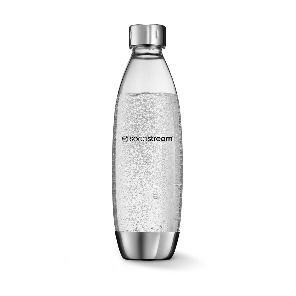 Kunststoffflasche FUSE Edelstahl 1L, 1er-Pack