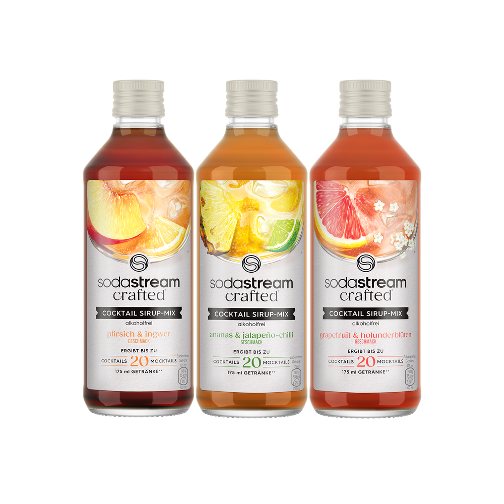 Crafted Cocktail drink mix (alkoholfrei) 330 ml, 3er-Pack