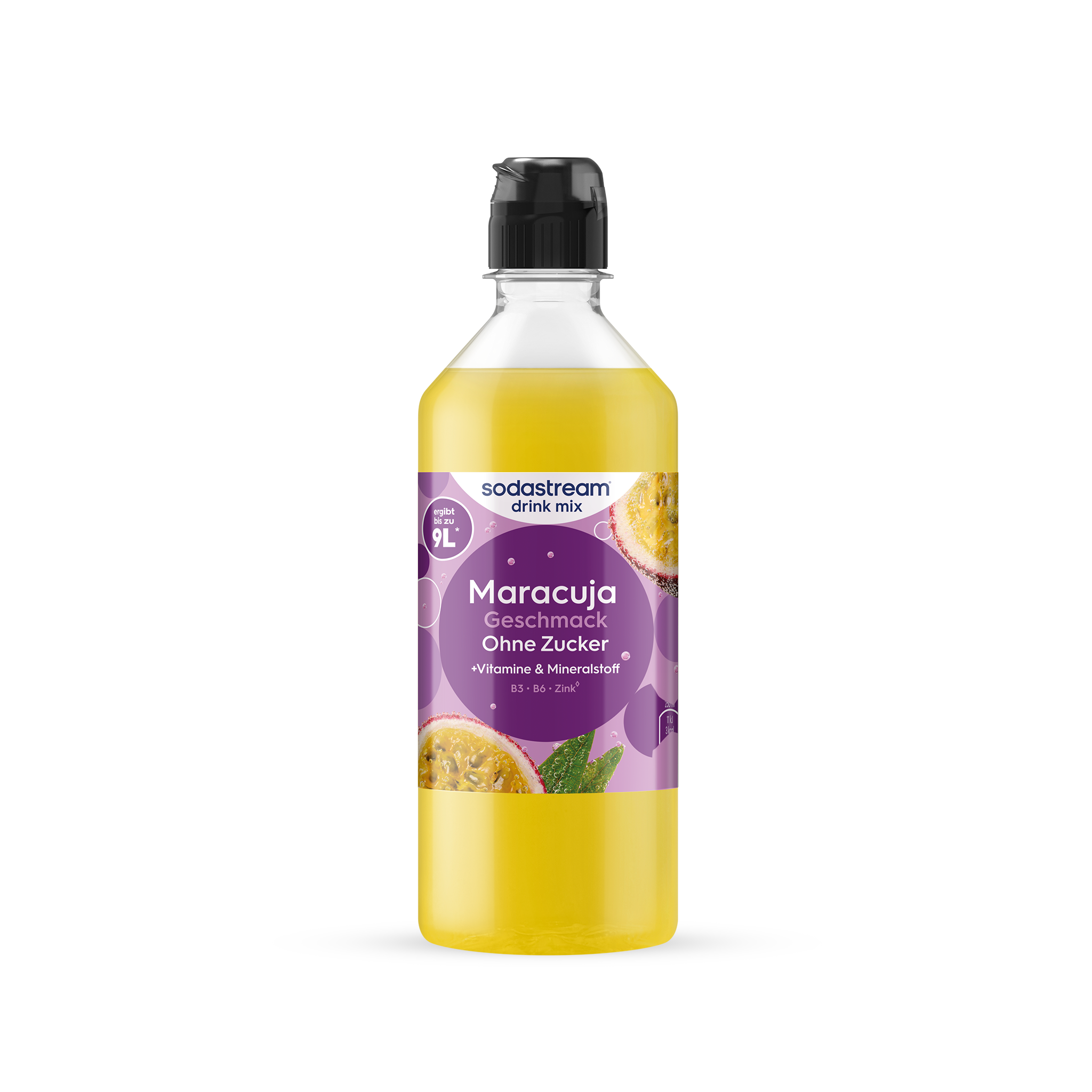 Maracuja ohne Zucker Sirup drink mix 440 ml sodastream