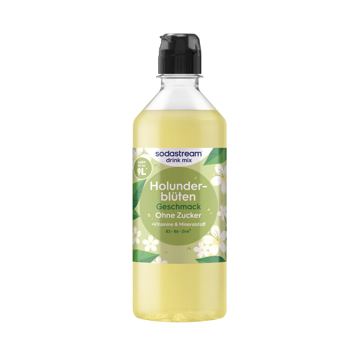 Holunderblüte ohne Zucker Sirup drink mix 440 ml sodastream