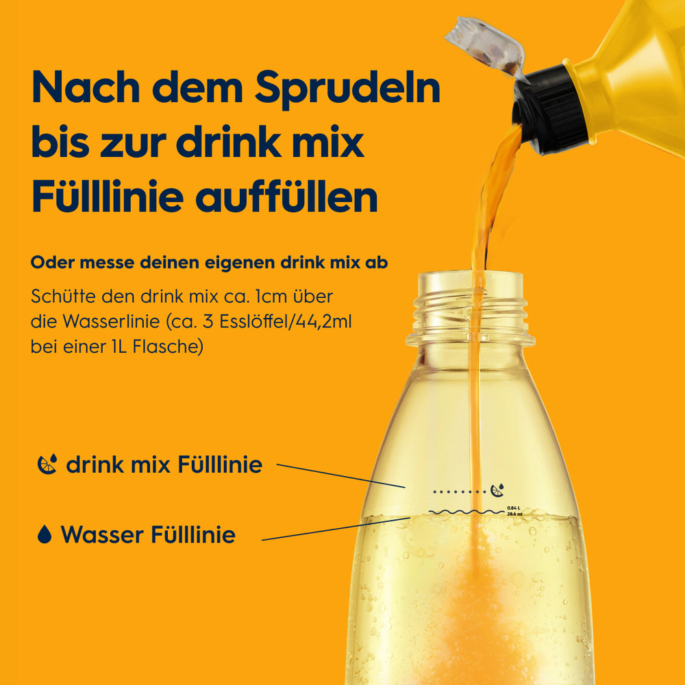 Isotonic Grapefruit-Orangen Sirup drink mix 440 ml