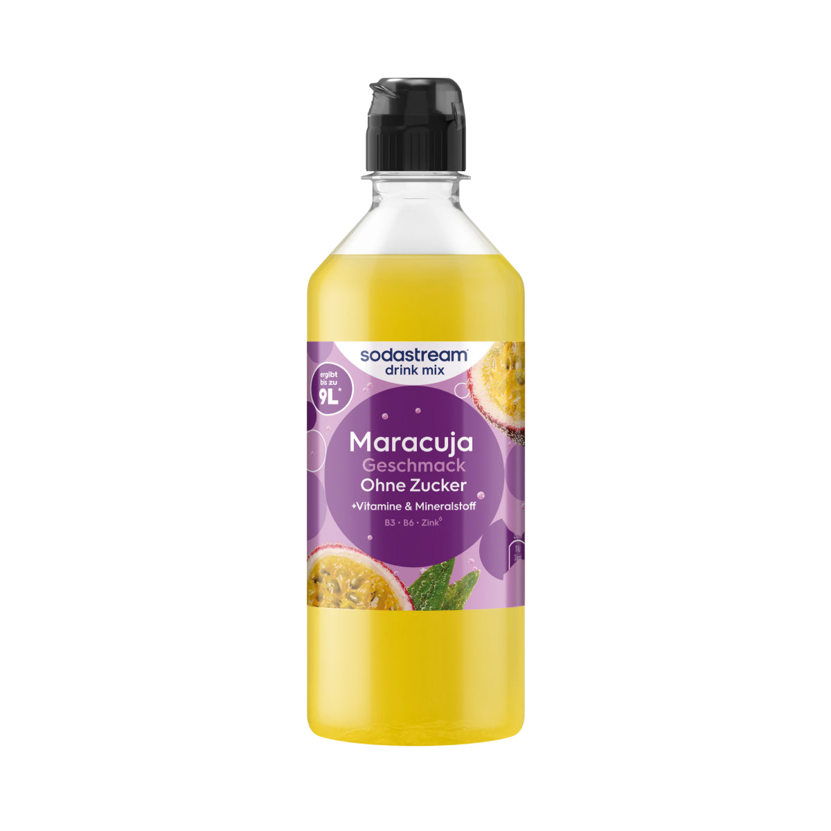 Maracuja ohne Zucker Sirup drink mix 440 ml sodastream