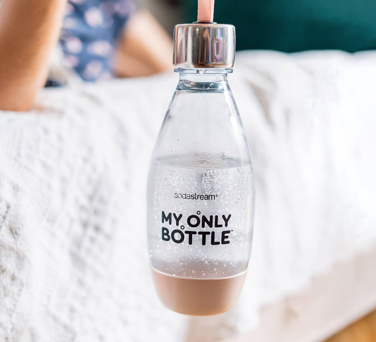 Spülmaschinengeeignete "My Only Bottle" Kunststoffflasche pink 0,5L, 1er-Pack 