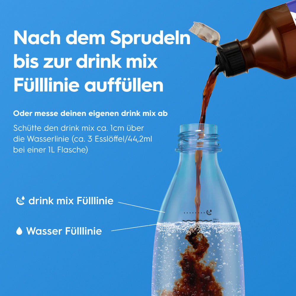 Cola + Orange zuckerfrei Sirup drink mix 440 ml