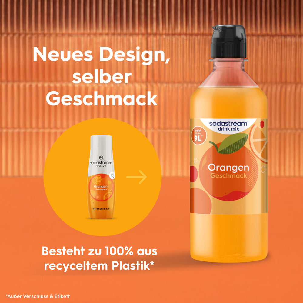 Orangen Sirup drink mix 440 ml